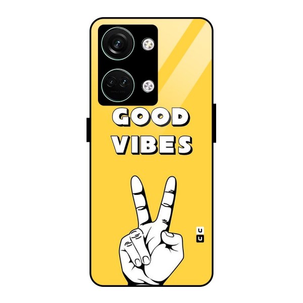 Good Vibes Victory Glass Back Case for Oneplus Nord 3