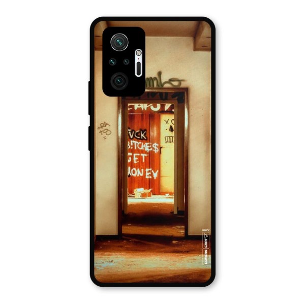 Grafitty Door Metal Back Case for Redmi Note 10 Pro