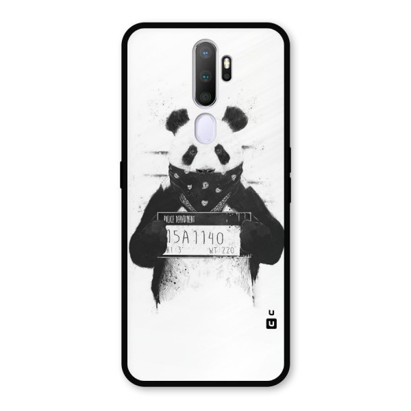Guilty Panda Metal Back Case for Oppo A9 (2020)