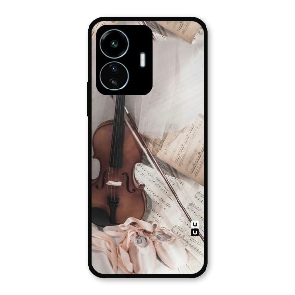 Guitar And Co Metal Back Case for vivo iQOO Z6 Lite 5G
