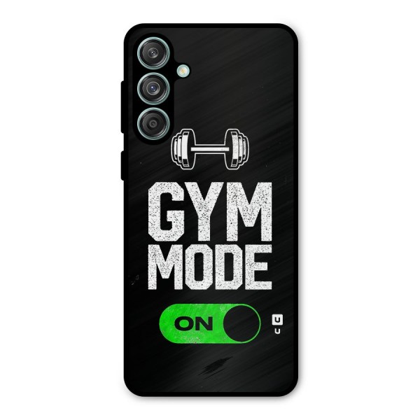 Gym Mode On Metal Back Case for Galaxy M55 5G