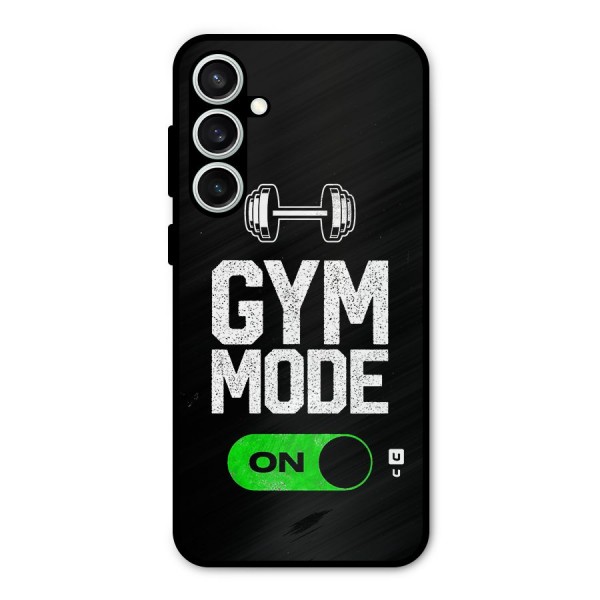 Gym Mode On Metal Back Case for Galaxy S23 FE