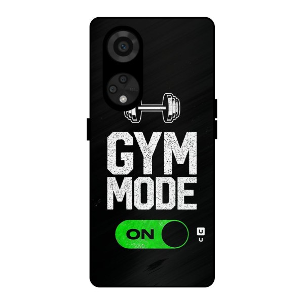 Gym Mode On Metal Back Case for Reno8 T 5G