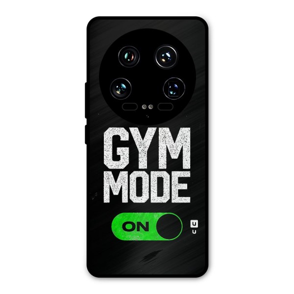 Gym Mode On Metal Back Case for Xiaomi 14 Ultra
