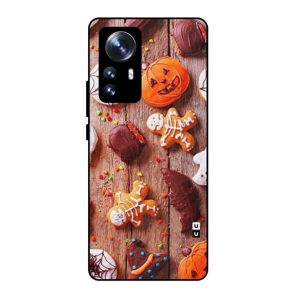 Halloween Chocolates Metal Back Case for Xiaomi 12 Pro