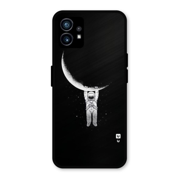 Hanging Astronaut Metal Back Case for Nothing Phone 1