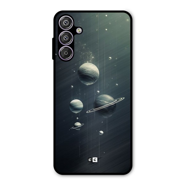 Hanging Planets Metal Back Case for Galaxy F15
