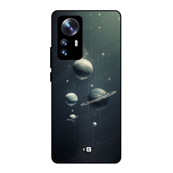 Hanging Planets Metal Back Case for Xiaomi 12 Pro