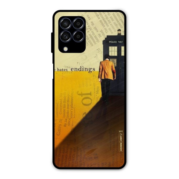 Hates Endings Metal Back Case for Galaxy M53 5G