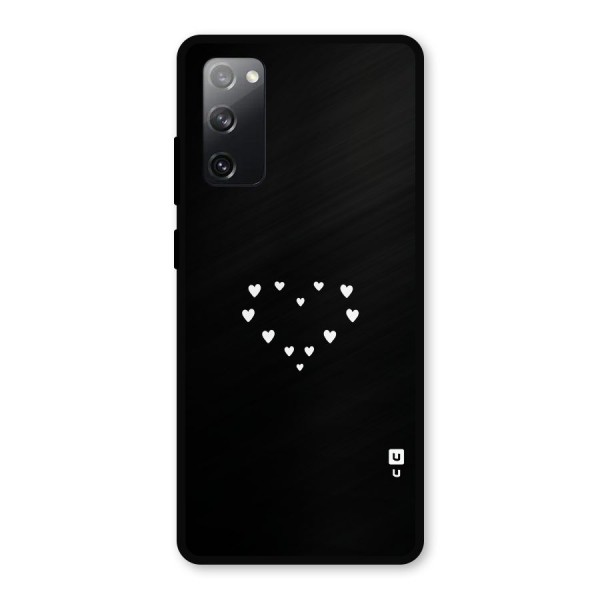 Heart of Hearts Metal Back Case for Galaxy S20 FE