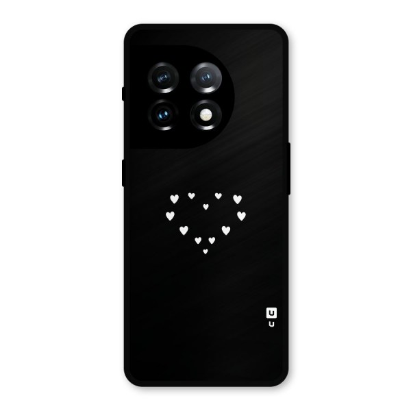 Heart of Hearts Metal Back Case for OnePlus 11