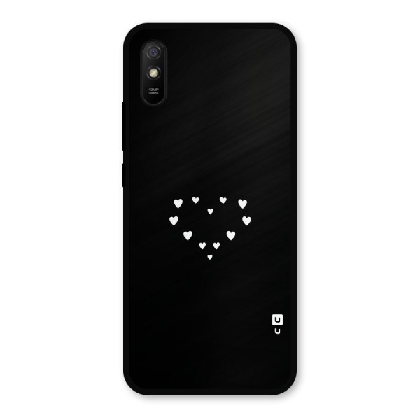 Heart of Hearts Metal Back Case for Redmi 9i