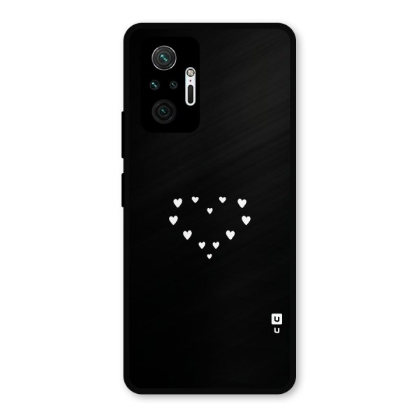 Heart of Hearts Metal Back Case for Redmi Note 10 Pro