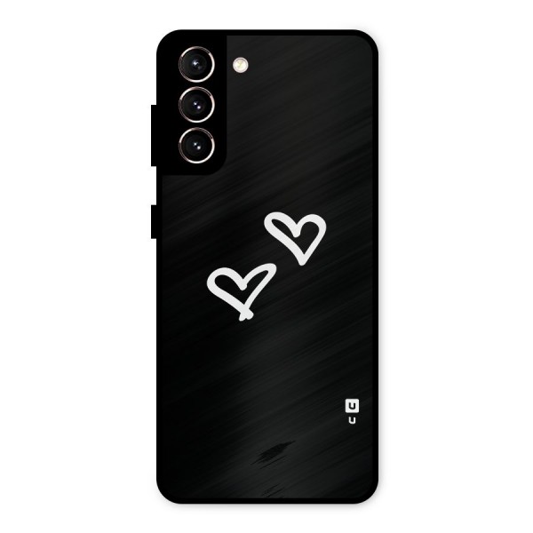 Hearts Love Metal Back Case for Galaxy S21 5G