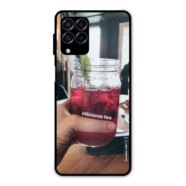 Hibiscus Tea Metal Back Case for Galaxy M53 5G