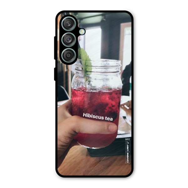 Hibiscus Tea Metal Back Case for Galaxy M55 5G