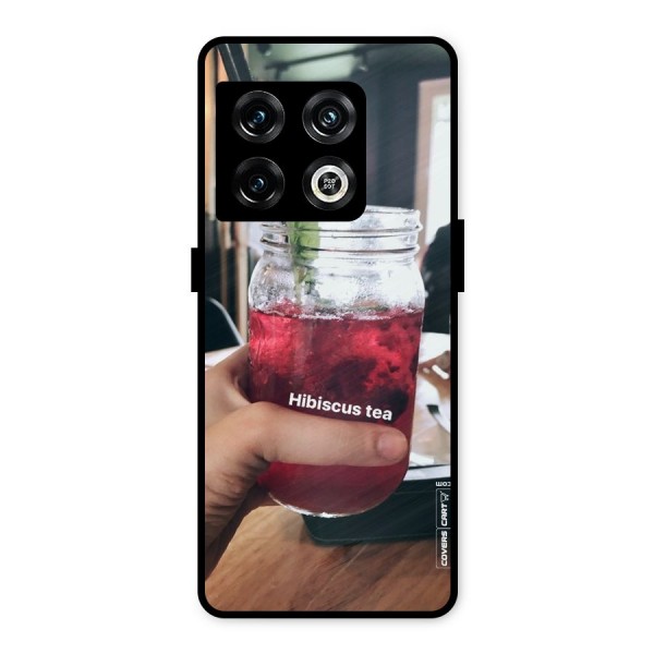 Hibiscus Tea Metal Back Case for OnePlus 10 Pro 5G
