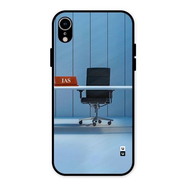 High Chair Metal Back Case for iPhone XR