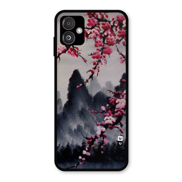 Hills And Blossoms Metal Back Case for Galaxy F14