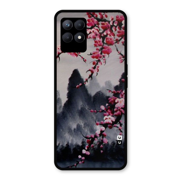 Hills And Blossoms Metal Back Case for Realme Narzo 50