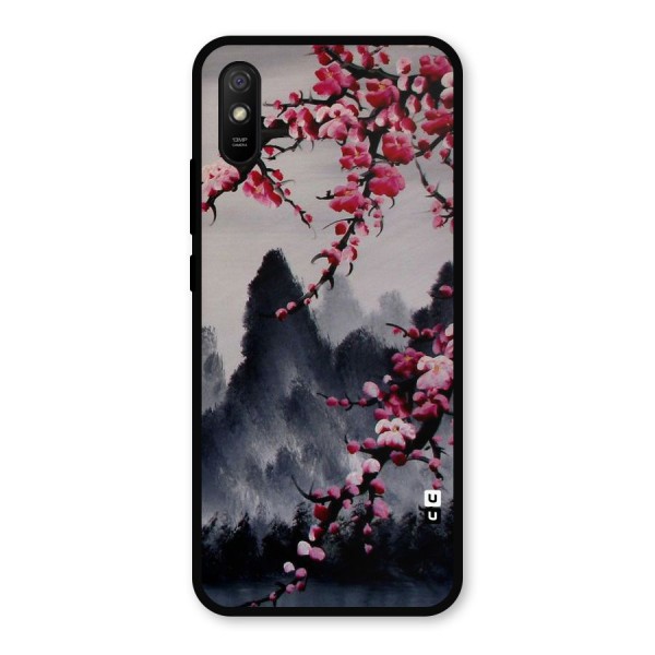 Hills And Blossoms Metal Back Case for Redmi 9i