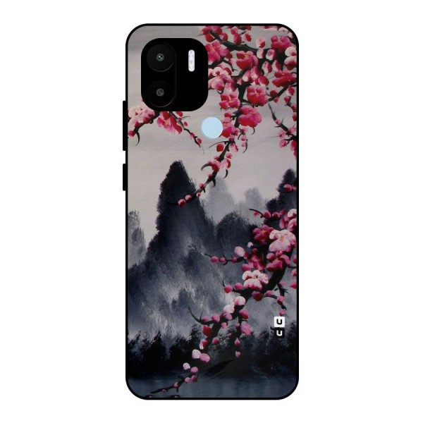Hills And Blossoms Metal Back Case for Redmi A1+