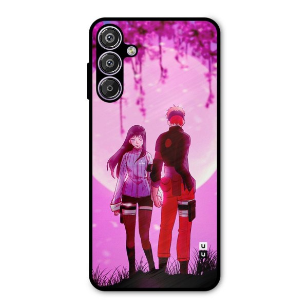 Hinata Holding Hand Metal Back Case for Galaxy F15