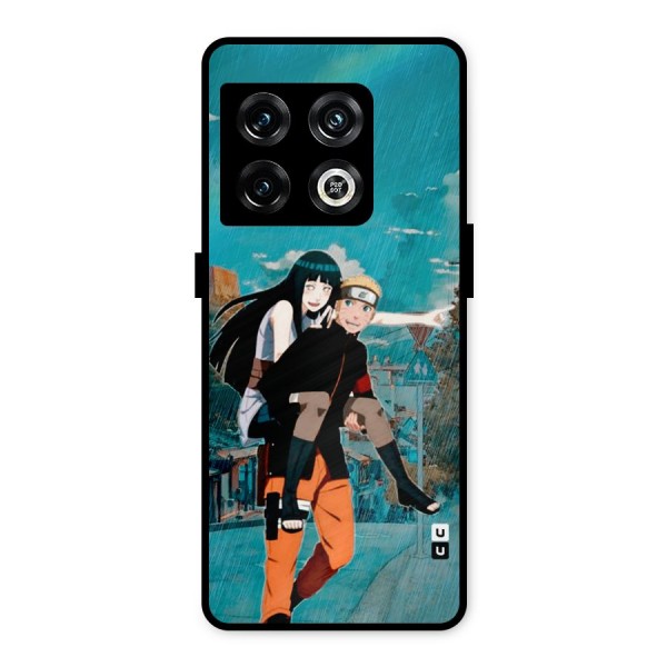 Hinata Hop Rain Metal Back Case for OnePlus 10 Pro 5G