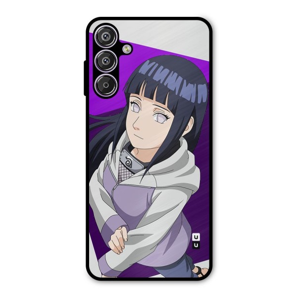 Hinata Looksup Metal Back Case for Galaxy F15