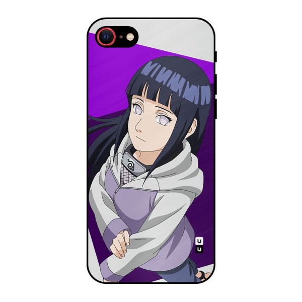 Hinata Looksup Metal Back Case for iPhone 8