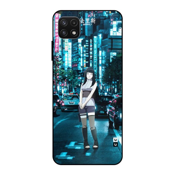 Hinata On Streets Metal Back Case for Galaxy A22 5G