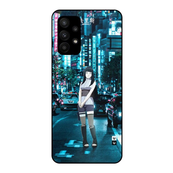 Hinata On Streets Metal Back Case for Galaxy A23