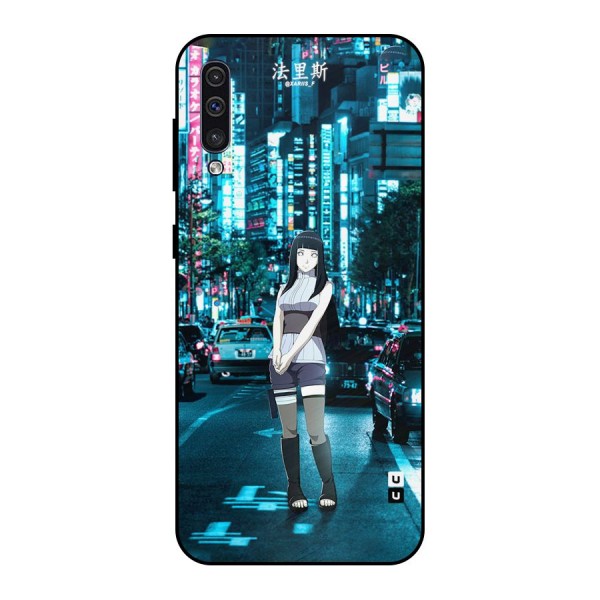 Hinata On Streets Metal Back Case for Galaxy A50s