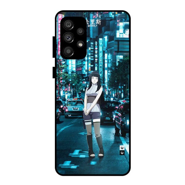 Hinata On Streets Metal Back Case for Galaxy A73 5G