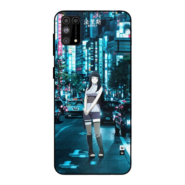 Hinata On Streets Metal Back Case for Galaxy M31