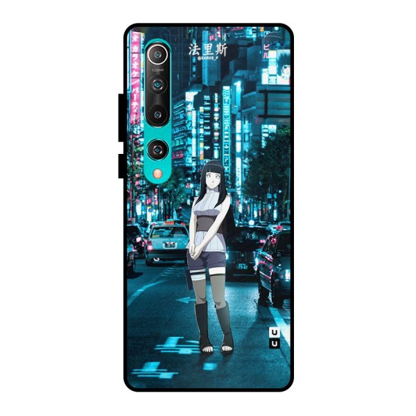 Hinata On Streets Metal Back Case for Mi 10