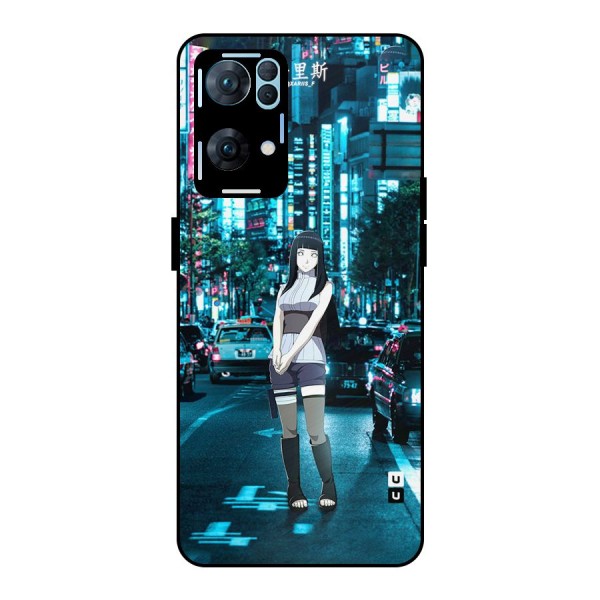 Hinata On Streets Metal Back Case for Oppo Reno7 Pro 5G