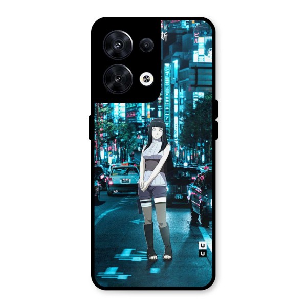 Hinata On Streets Metal Back Case for Oppo Reno8 5G