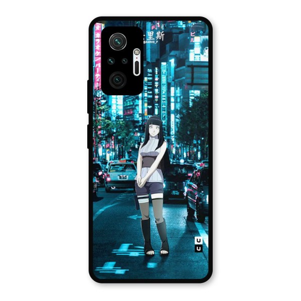 Hinata On Streets Metal Back Case for Redmi Note 10 Pro