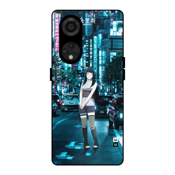 Hinata On Streets Metal Back Case for Reno8 T 5G