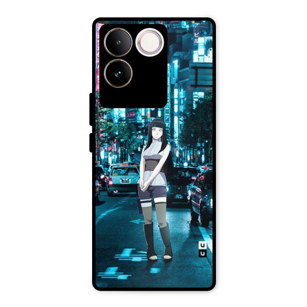 Hinata On Streets Metal Back Case for Vivo T2 Pro