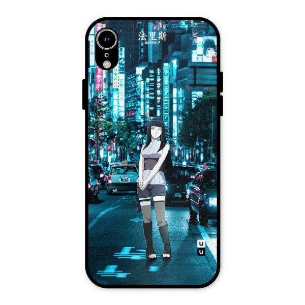 Hinata On Streets Metal Back Case for iPhone XR