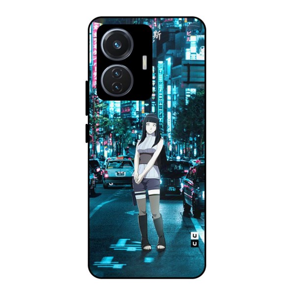 Hinata On Streets Metal Back Case for iQOO Z6 44W