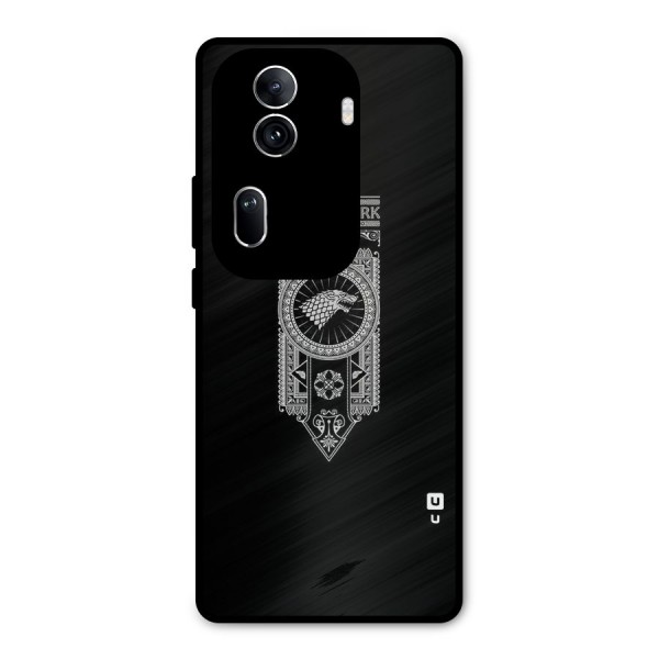 House Banner Metal Back Case for Oppo Reno11 Pro 5G