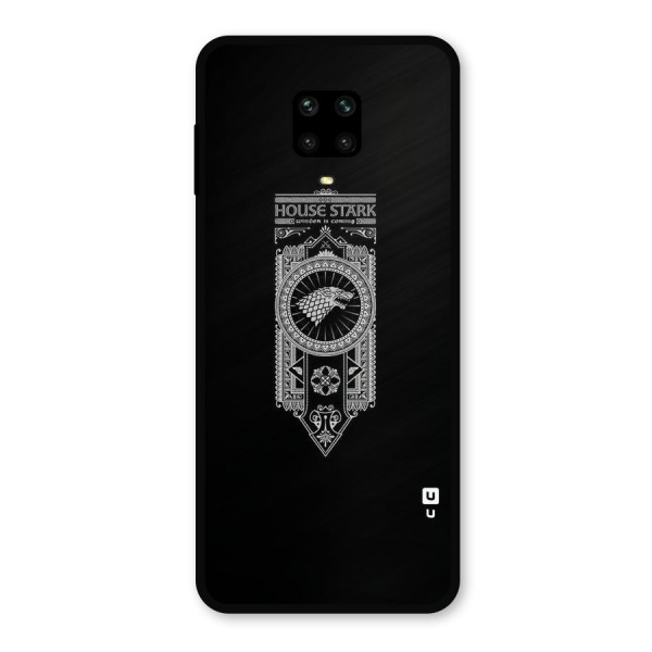 House Banner Metal Back Case for Redmi Note 9 Pro