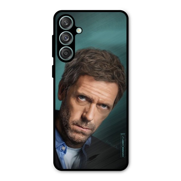 House MD Metal Back Case for Galaxy M55 5G