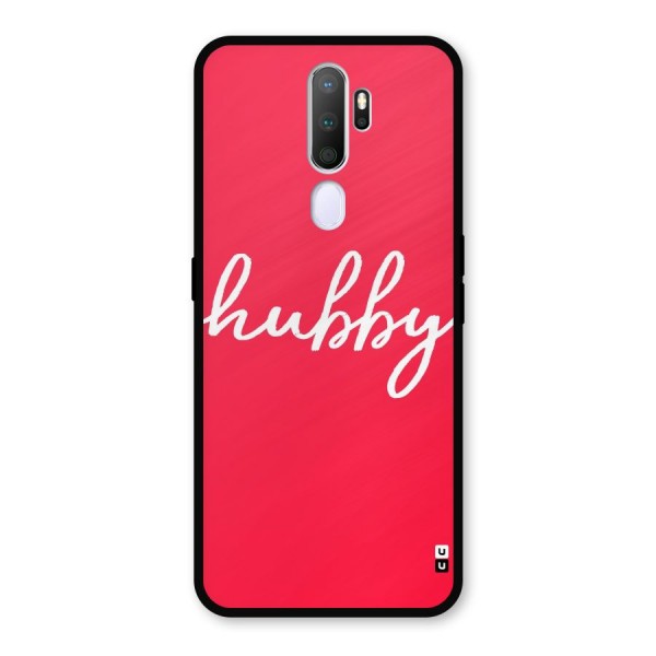 Hubby Metal Back Case for Oppo A9 (2020)