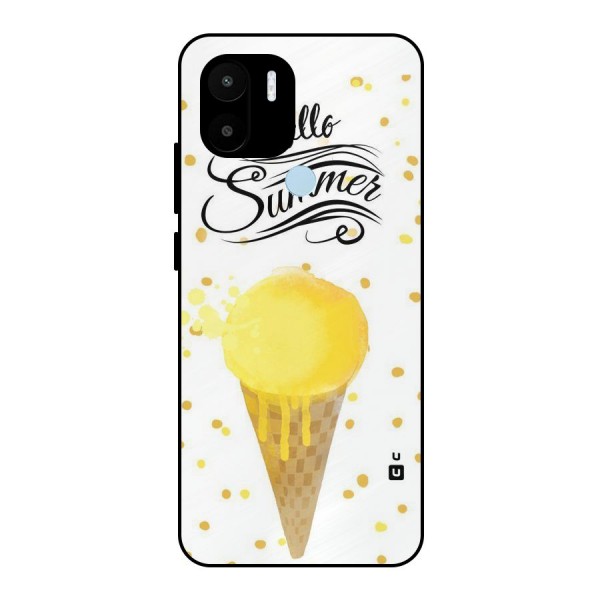 Ice Cream Summer Metal Back Case for Redmi A1+