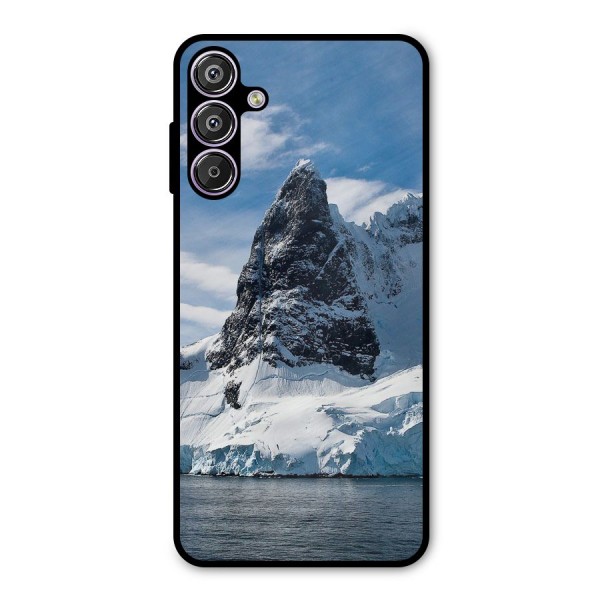 Ice Mountains Metal Back Case for Galaxy M15
