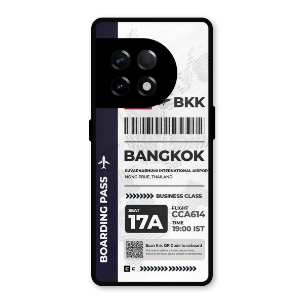 International Boarding Pass Bangkok Metal Back Case for OnePlus 11R
